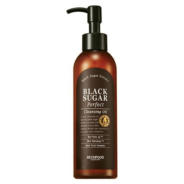 Vaj pastrues për fytyrë Skinfood Black Sugar Perfect, 200 ml