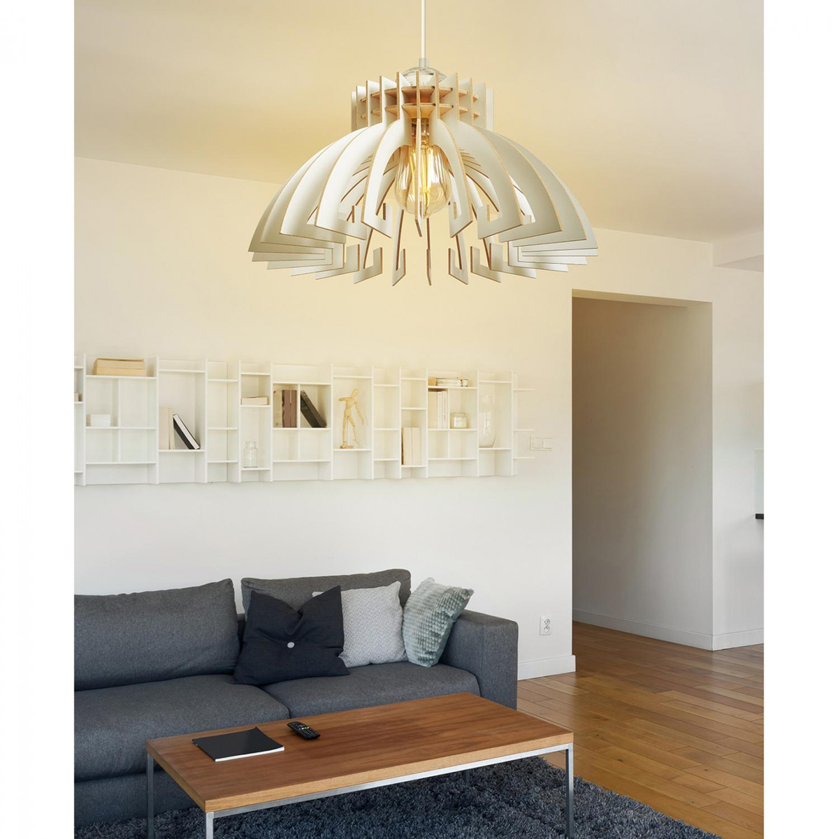 Llambë tavani druri Ø54×65 cm (HM7350.02)