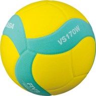 Top volejbolli Mikasa VS170W Z Kids, nr.5, i verdhë