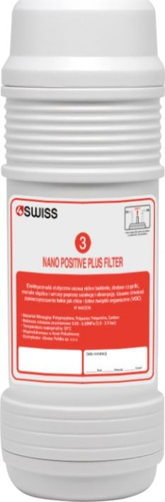 Filter për filtrues të ujit 4Swiss Nr.3 Nano Positive Plus