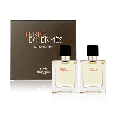 Eau de Toilette HERMES Terre D' Hermes, 2 x 50 ml