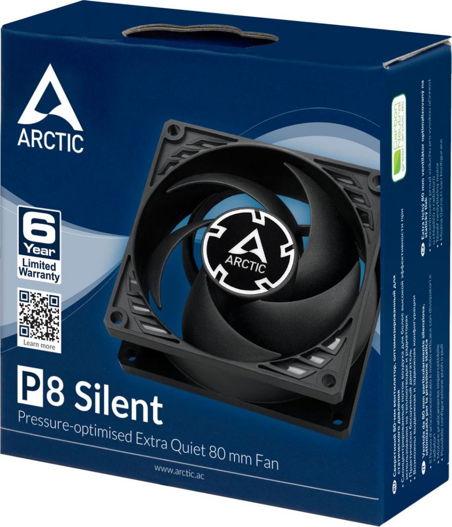 Ftohës Arctic P8 Silent, 80 mm