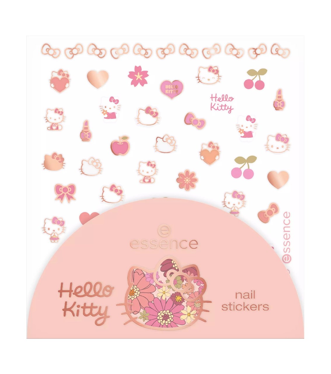 Dekorime për thonj Essence Hello Kitty, 63 copë