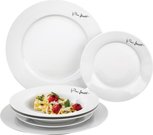 Set pjata Lamart Dine LT9001, 6 copë, të bardha Set pjata Lamart Dine LT9001, 6 copë, të bardha