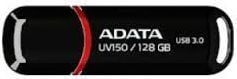 USB ADATA DashDrive Value, UV150, 128GB, e zezë