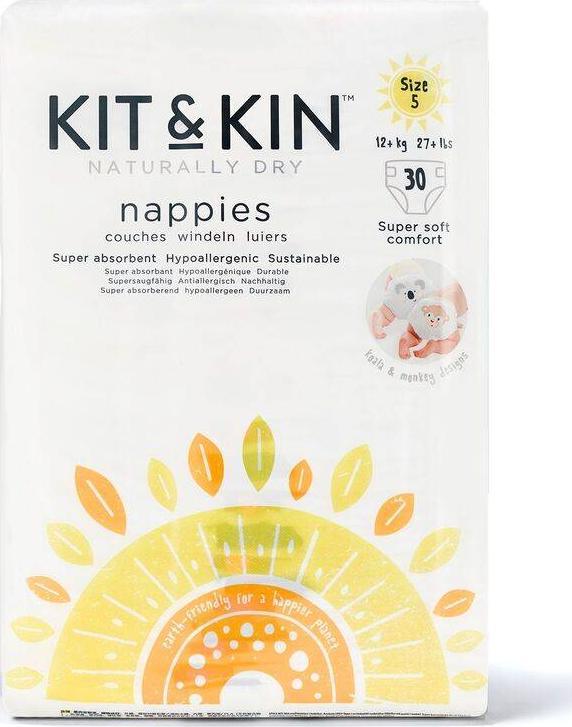 Pelena Kit and Kin 5, 12+ kg, 30 copë.