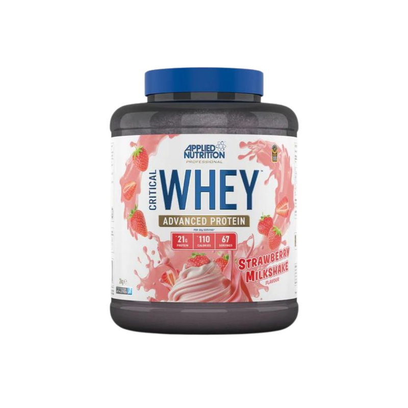 Suplemente Applied Nutrition Critical Whey, Strawberry Milkshake, 2kg