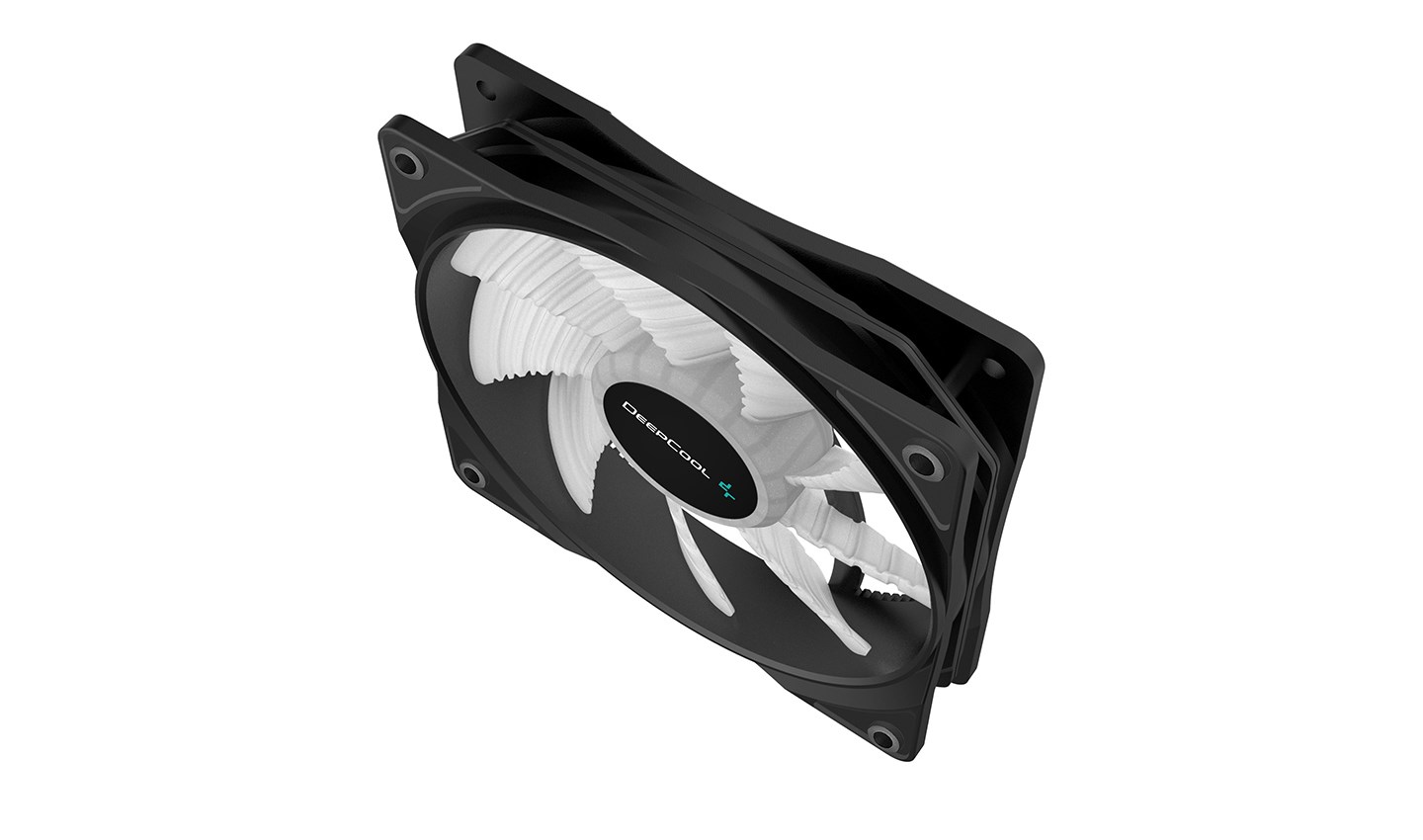 Ftohës Deepcool RF120R, 12 cm, i tejdukshëm / i zi