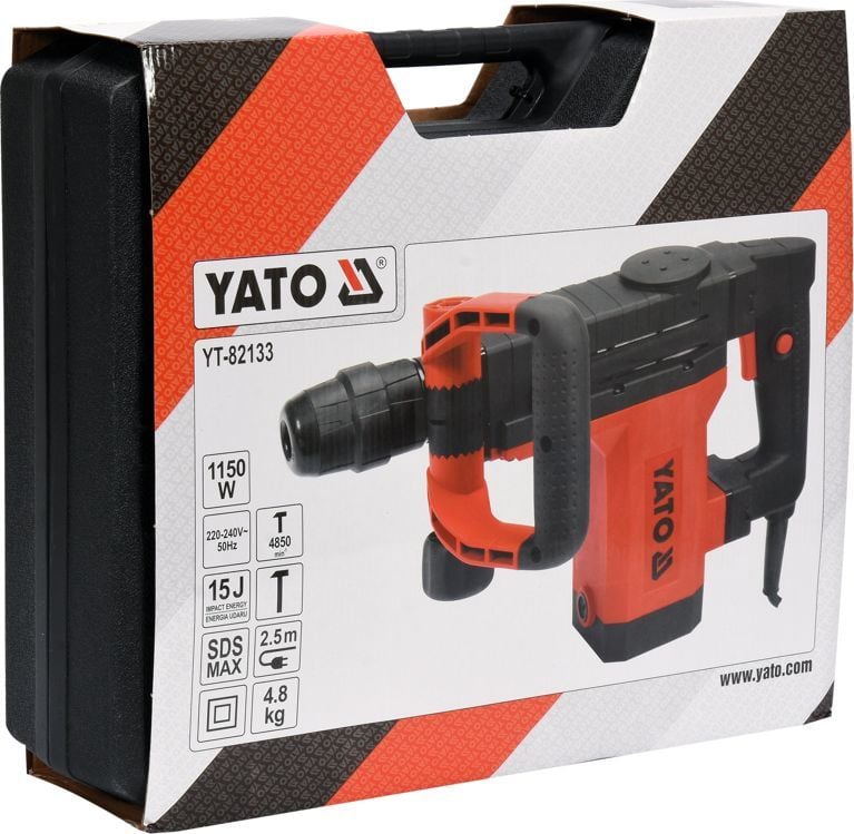 Yato YT-82133 Ротационен чекан SDS Max, 1150 W