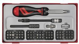 Set kaçavide me maje të këmbyeshme Teng Tools, 74 copë Set kaçavide me maje të këmbyeshme Teng Tools, 74 copë