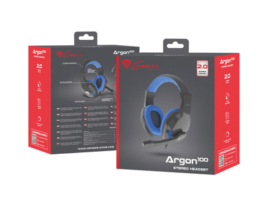 Kufje Genesis Argon 100, zi/kaltër