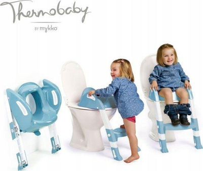 Tualet për fëmijë Thermobaby Abacus WC, i kaltër