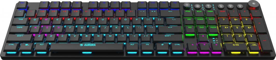 Tastierë IBOX Aurora K-6, e zezë