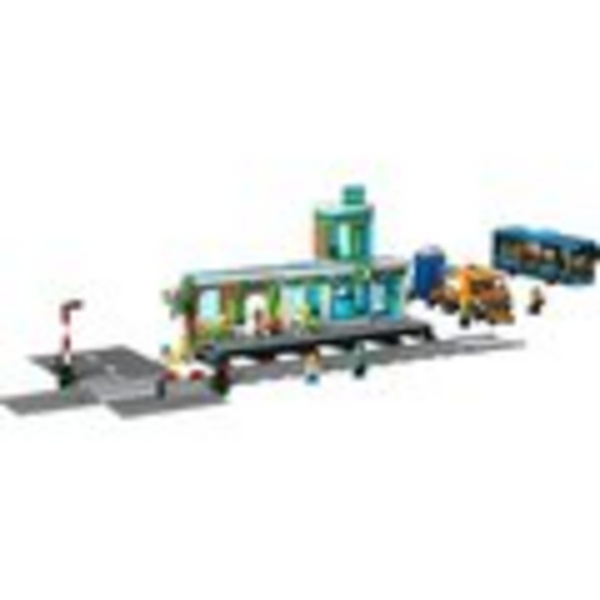Set lodër LEGO® City 60335 Railway Station, 907 pjesë