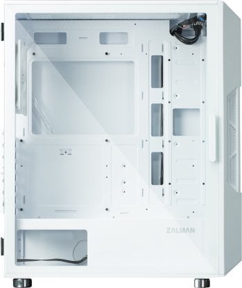 Куќиште за компјутер Zalman I3 Neo ARGB, бело, Midi Tower