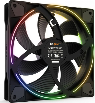 Ventilator Be quiet! Light Wings PWM (BL078), 140 mm, 3 copë 