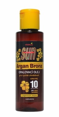 Vaj për nxirje Sun Argan Oil SPF 10, 100 ml