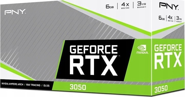 Kartelë grafike PNY GeForce RTX 3050 Verto Dual 6GB GDDR6