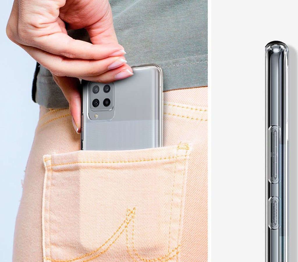 Spigen Liquid Crystal Case за Samsung Galaxy A42 5G, Crystal Clear