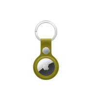 Apple AirTag FineWoven Key Ring, Chartreuse