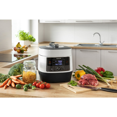 Tenxhere me presion Sencor SPR 3600WH, e bardhë, 5,7 l