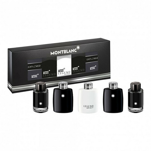 Set Montblanc - Eau de Toilette Legend 2 x 4.5 ml + Eau de Parfum Explorer 2 x 4.5 ml + Eau de Toilette Legend Spirit 4.5 ml