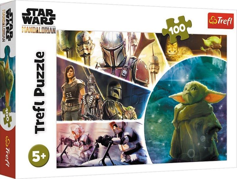 Puzzle Trefl Baby Yoda Star Wars, 100 copë
