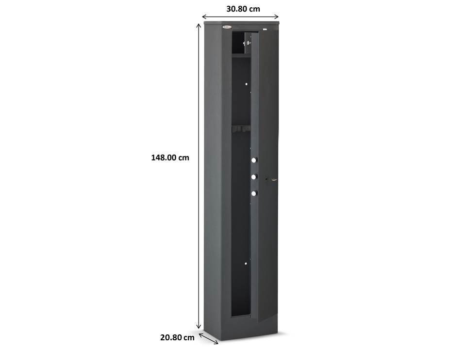 Kasafortë për 5 armë Technosafe LAS/5K,