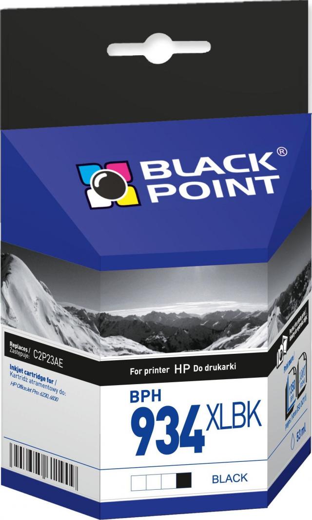 Ngjyrë për printer Black Point BPH934XLBK, e zezë