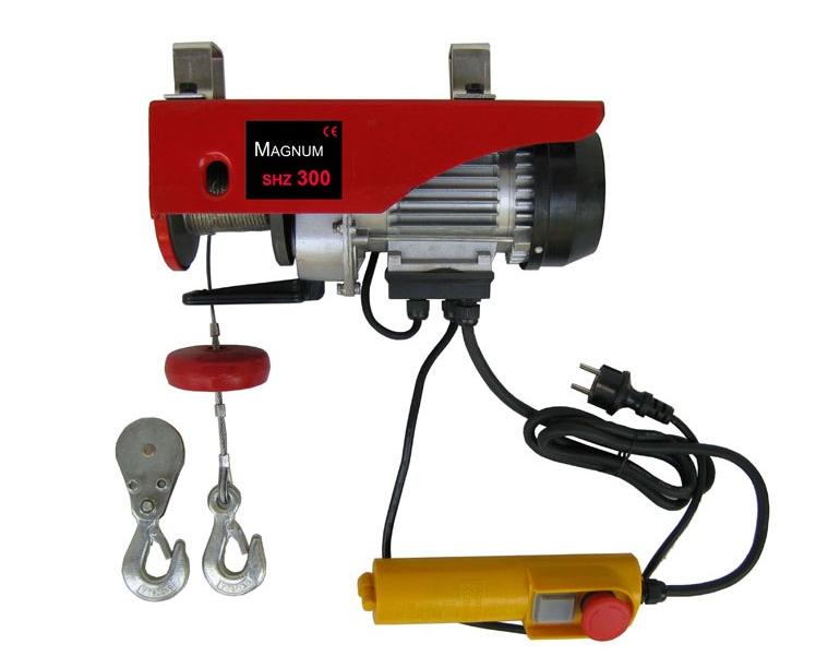 Çikrik me litar Magnum, 300kg, 550W, i kuq