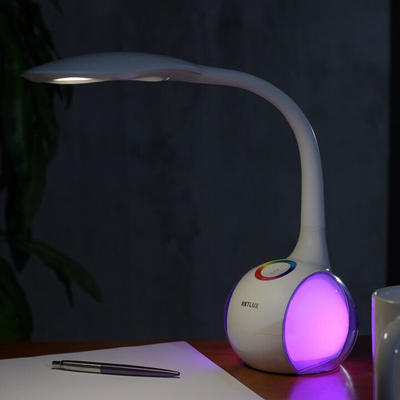 Llambë tavoline Retlux RTL 202, LED, e zbehshme, 5W, e bardhë