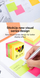 Postit DELI 51x51 400fl neon mix a03303 1/6