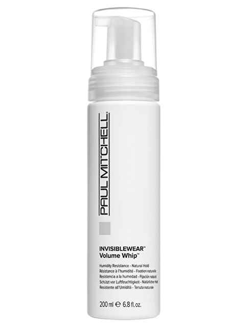 Пена за коса Paul Mitchell Invisiblewear Volume Whip Hair Mousse, 200 мл