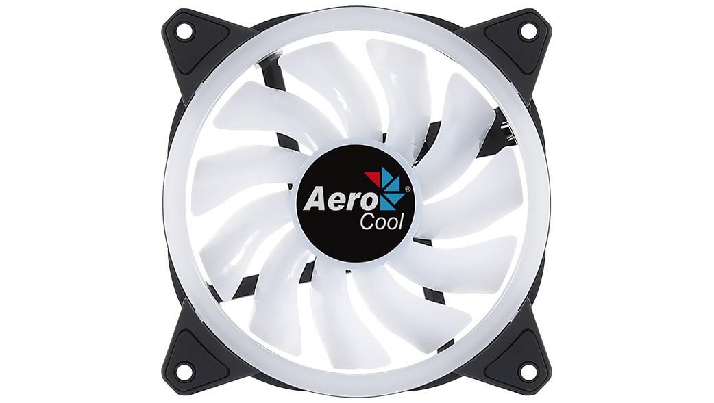 Ftohës Aerocool Duo 12 ARGB, 12 cm, i zi