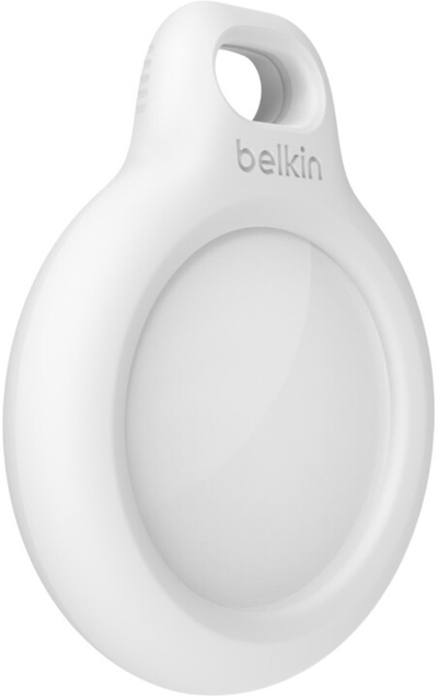 Mbrojtëse Belkin Apple për lokalizues AirTag, me unazë, e bardhë