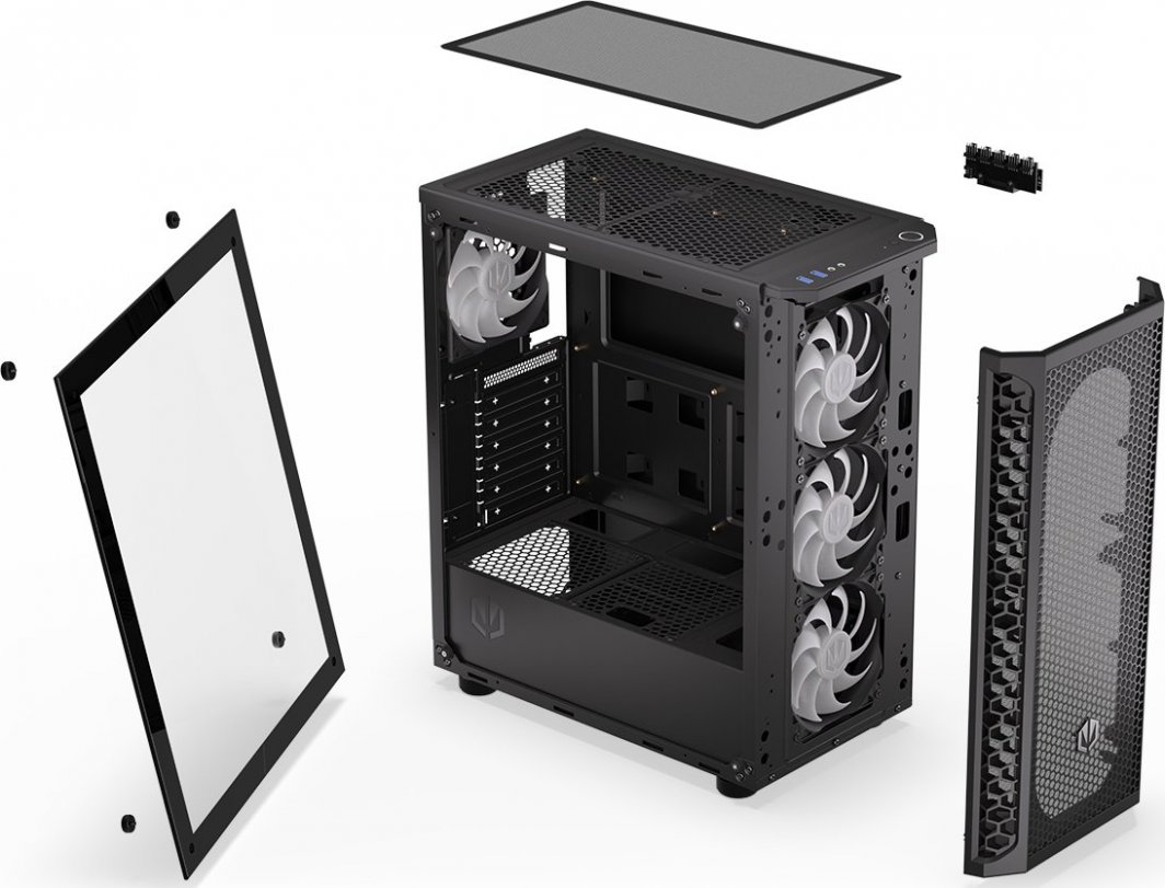 Куќиште за компјутер Endorfy Signum 300 ARGB, Midi Tower