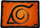 Mauspad ABYstyle Naruto Shippuden - Konoha, M, i portokalltë