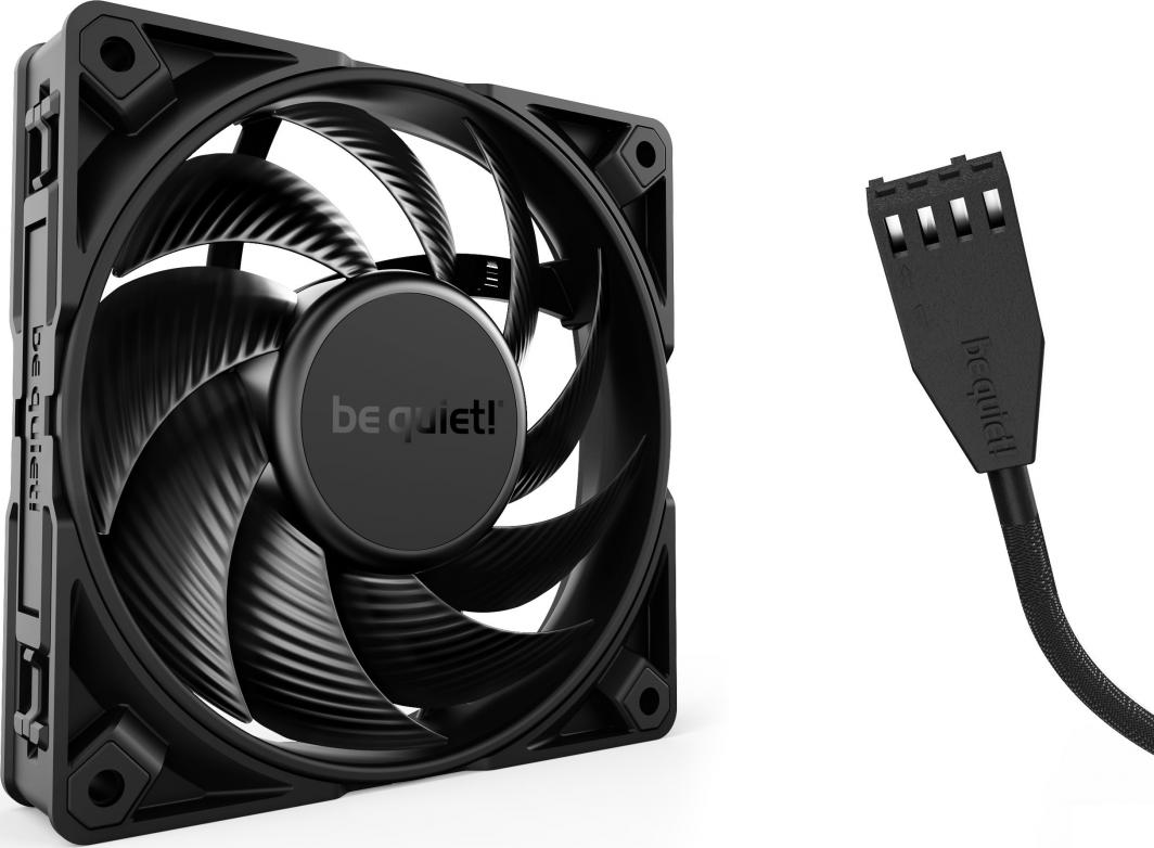 Ftohës be quiet! Silent Wings Pro 4 PWM, 120 mm, i zi