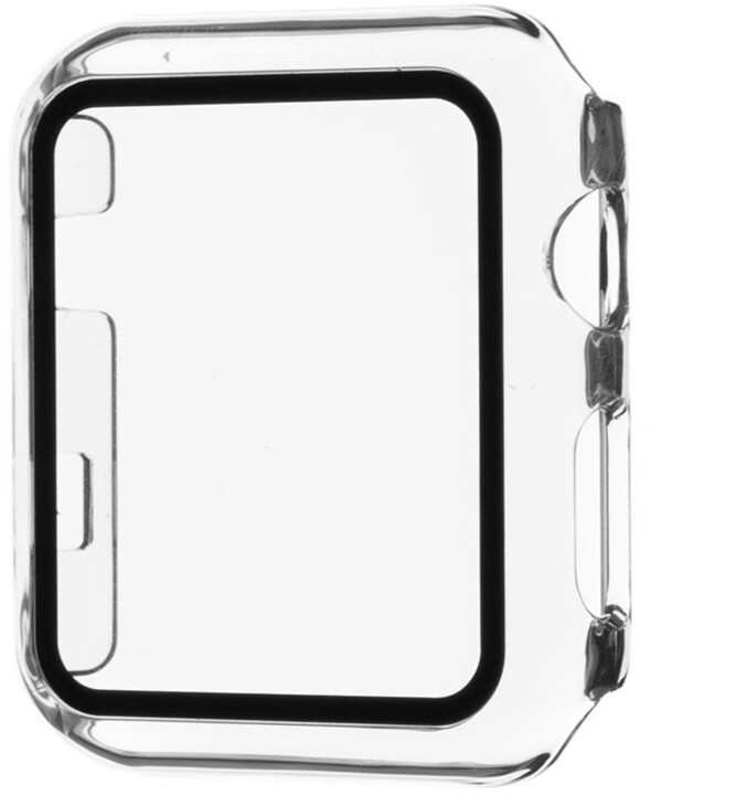 Mbrojtëse FIXED Pure, me xham mbrojtës për Apple Watch 40mm, transparente