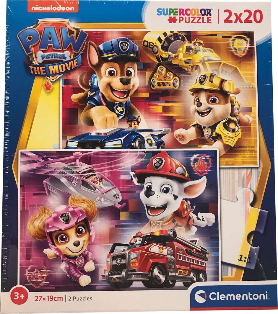 Puzzle Clementoni: Paw Patrol The Movie, 40 elemente
