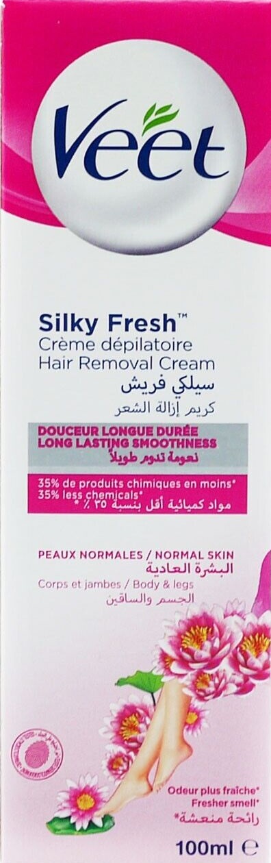 Krem për depilim Veet, Silky Fresh, 100 ml