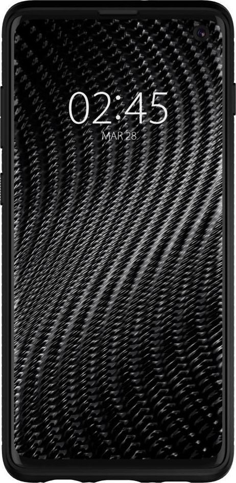 Kornizë mbrojtëse Spigen Rugged Armour për Samsung Galaxy S10, e zezë