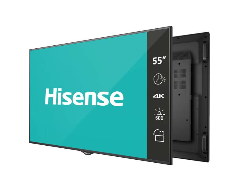 HISENSE 55" 55BM66AE 4K UHD Digital Signage Display - 24/7 Operation Android 9 HISENSE 55" 55BM66AE 4K UHD Digital Signage Display - 24/7 Operation Android 9