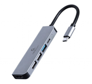 Përshtatës Gembird Multiport A-CM-COMBO5-03 USB Type-C 5-in-1