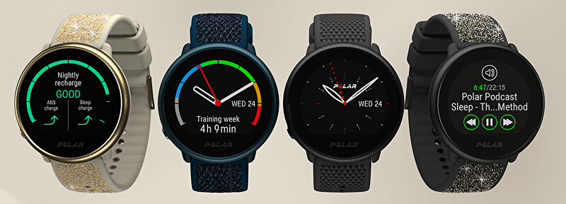 Orë e mençur Polar POLAR IGNITE 2 S - L 90085185, e artë/bezhë