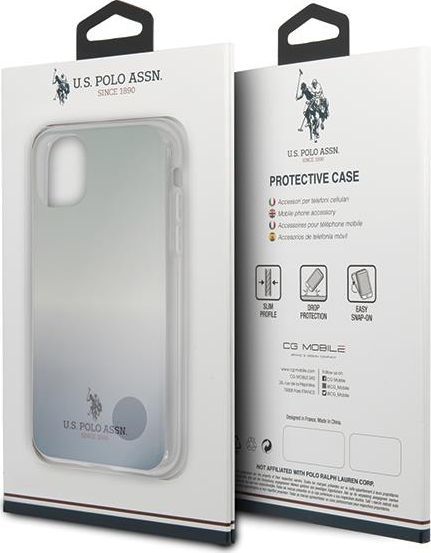 Mbrojtëse US Polo USHCN58TRDGLB për iPhone 11 Pro, e kaltër, 