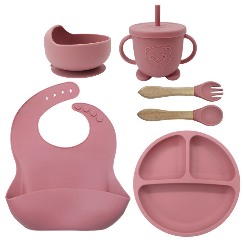 Set Ushqimi – 6 Pjesësh Pembe e mbyllur