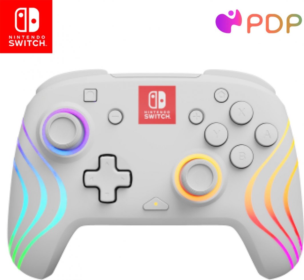 Kontroller PDP Afterglow Wave, wireless, i bardhë
