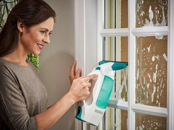 Larëse për Dritare Leifheit Dry & Clean 51015, e kaltër