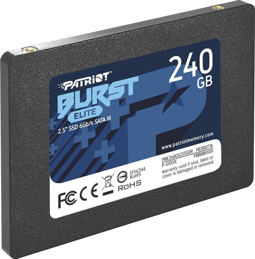 Disk SSD Patriot Burst Elite, 240GB, 2.5" SATA III